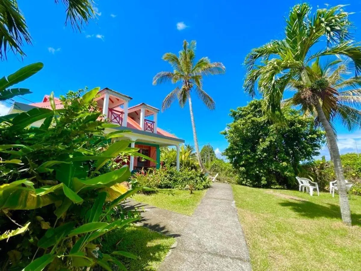 Hébergement de vacances Maison d'une chambre avec piscine partagee et jardin clos a Sainte Rose Guadeloupe