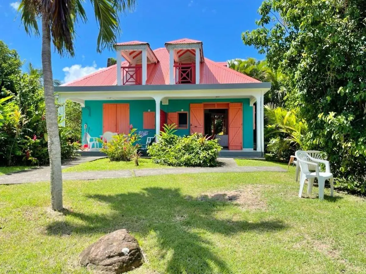 Maison d'une chambre avec piscine partagee et jardin clos a Sainte Rose Sainte-Rose